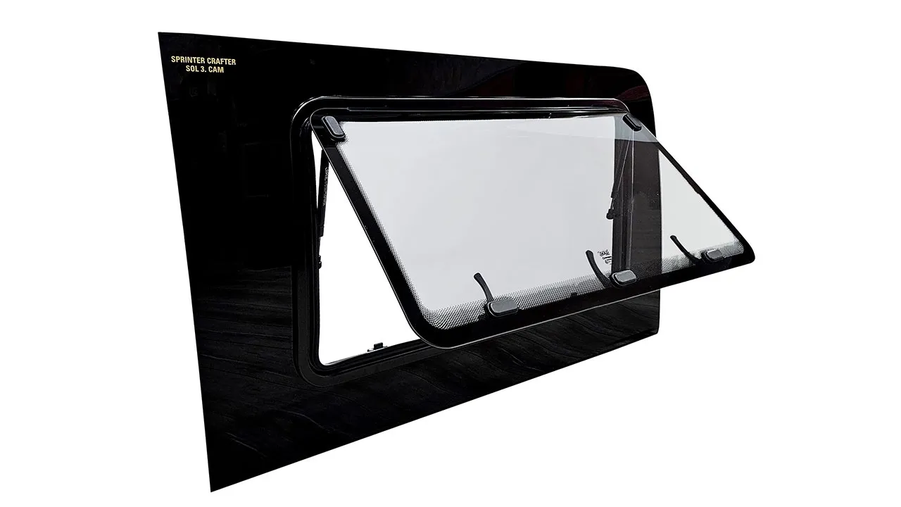 MOTOKARAVAN YAN VE ARKA KAPI CAMLARI